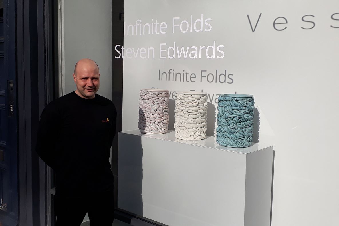 Infinite Folds by Steven Edwards | Solo Exhibition