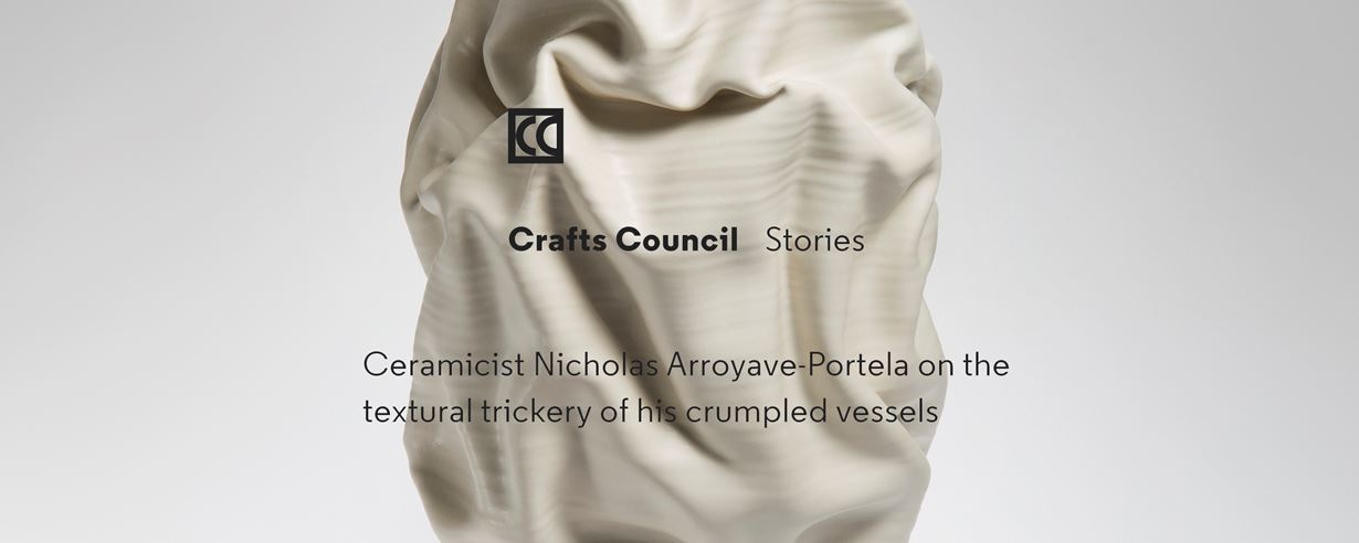 Crafts Council Stories | Ceramicist Nicholas Arroyave-Portela by Alice Morby