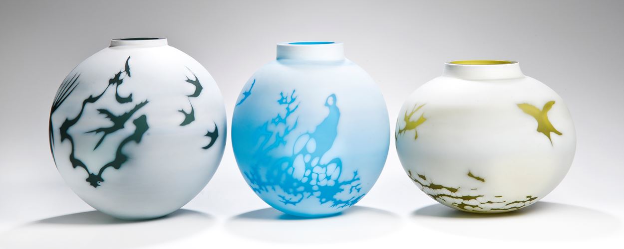 Cameo Series Vases by Sarah Wiberley
