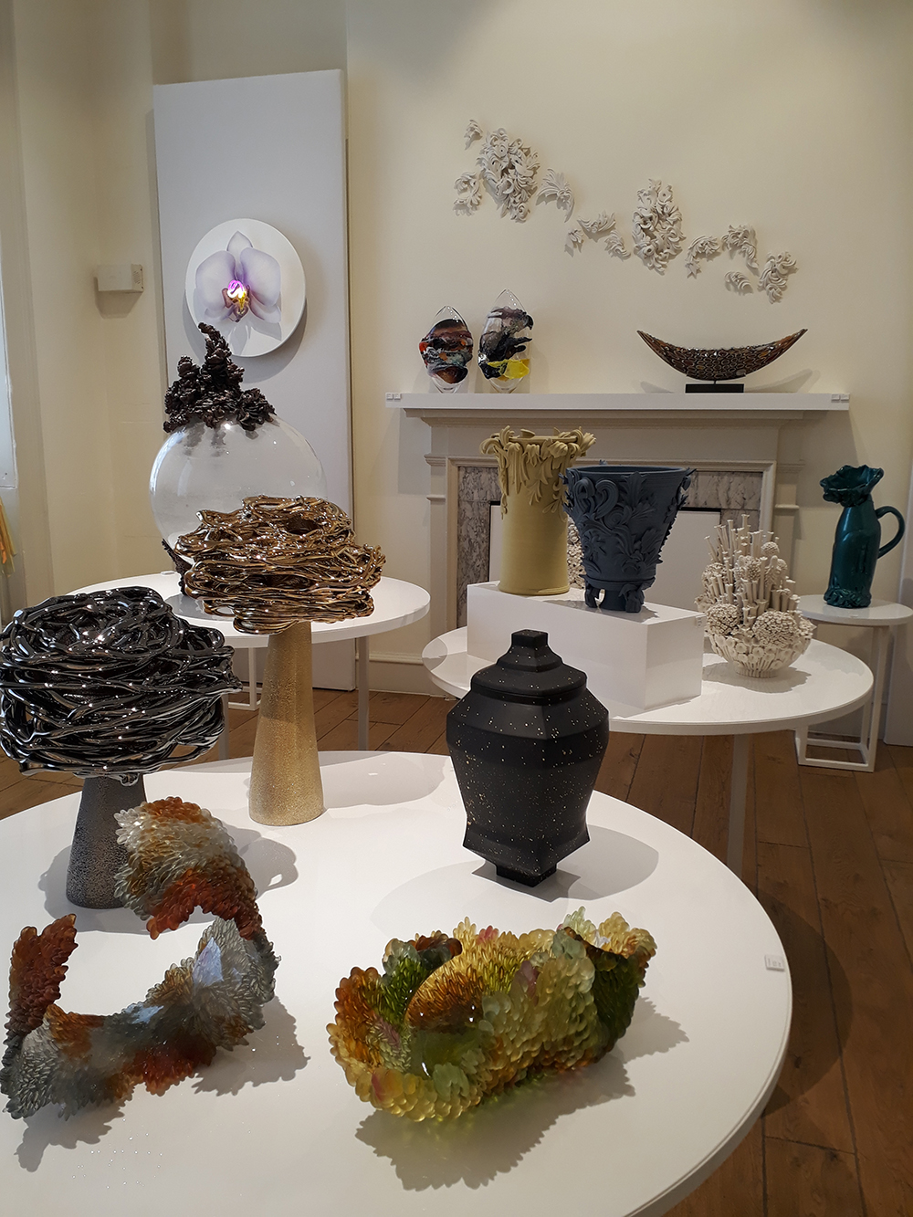 vessel gallery room at collect 2020 somerset house
