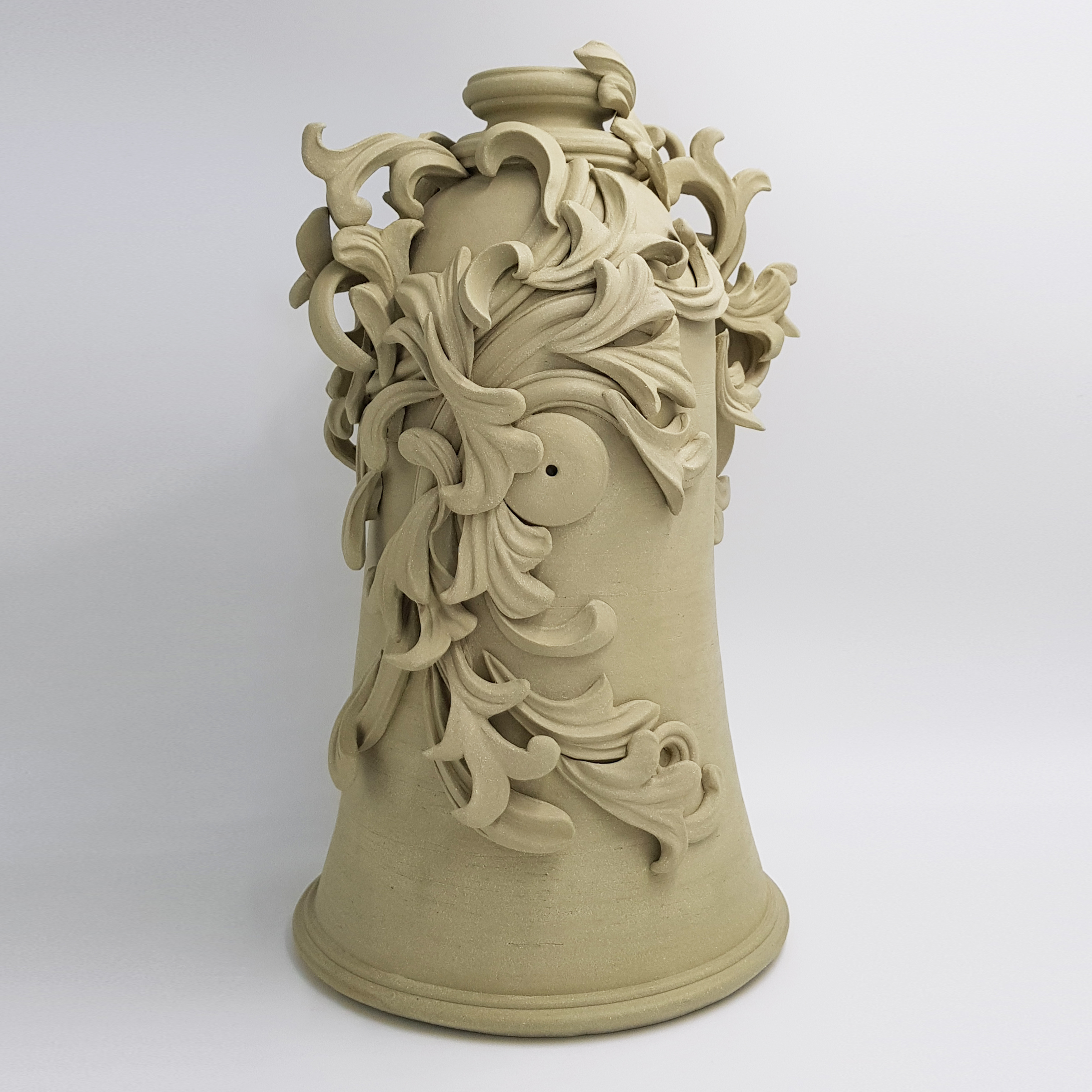 clay case sculpture ornaments in pastel colours by jo taylor