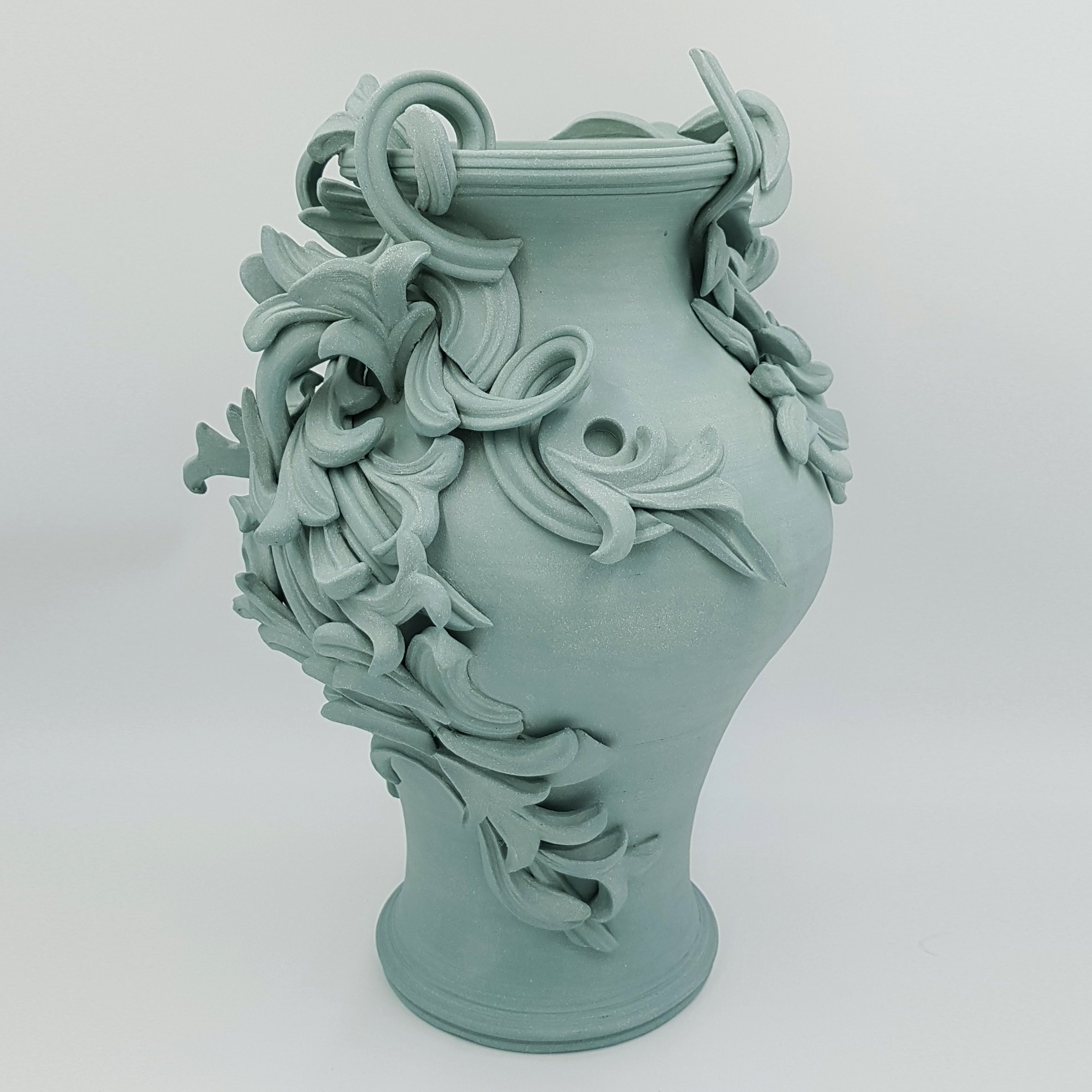 Vari Capitelli VI by jo taylor clay sculpture for sale