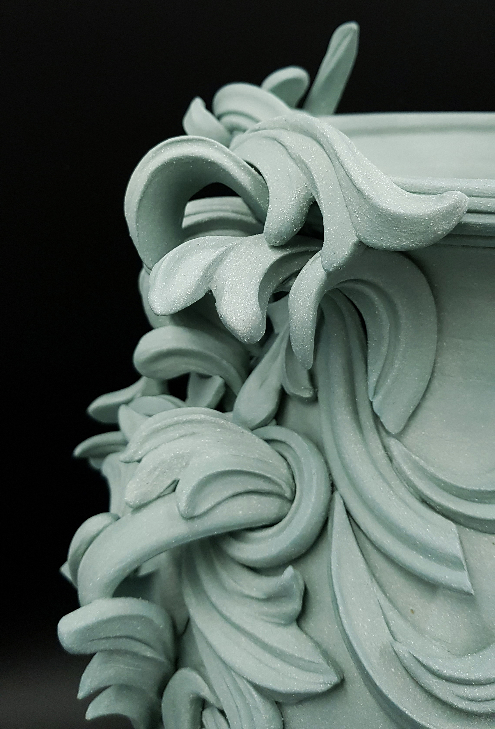 jo taylor vari capitelli sculpture ceramic detail