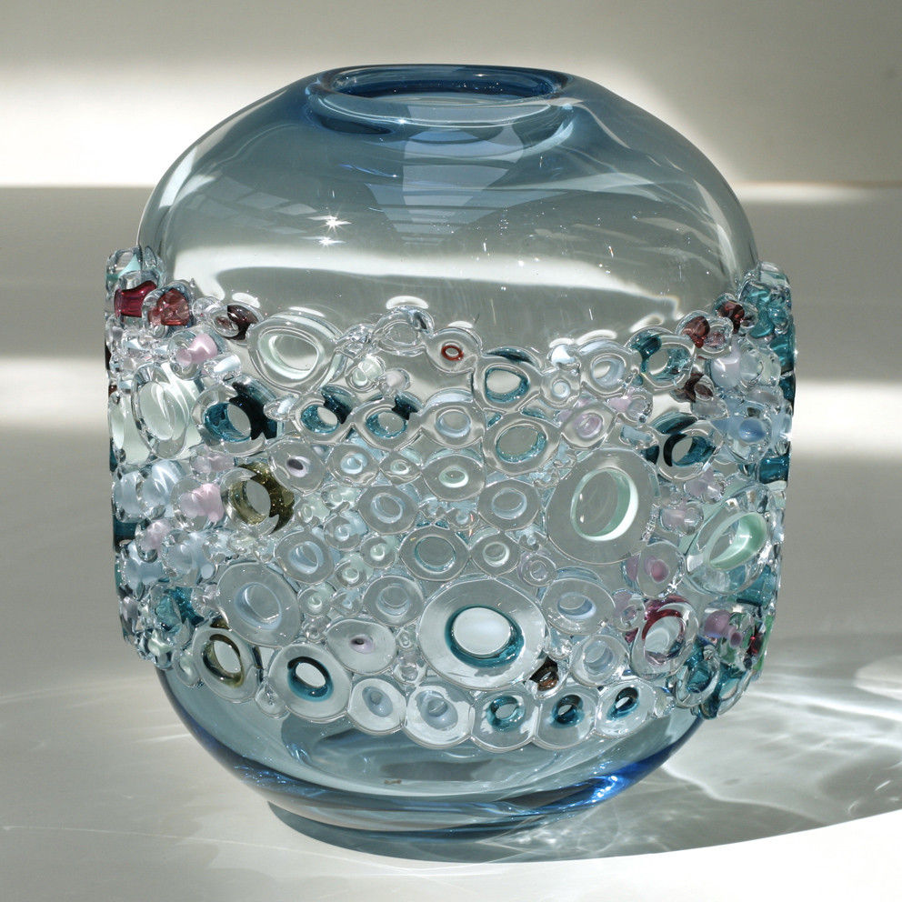 Tube Field in Aquamarine