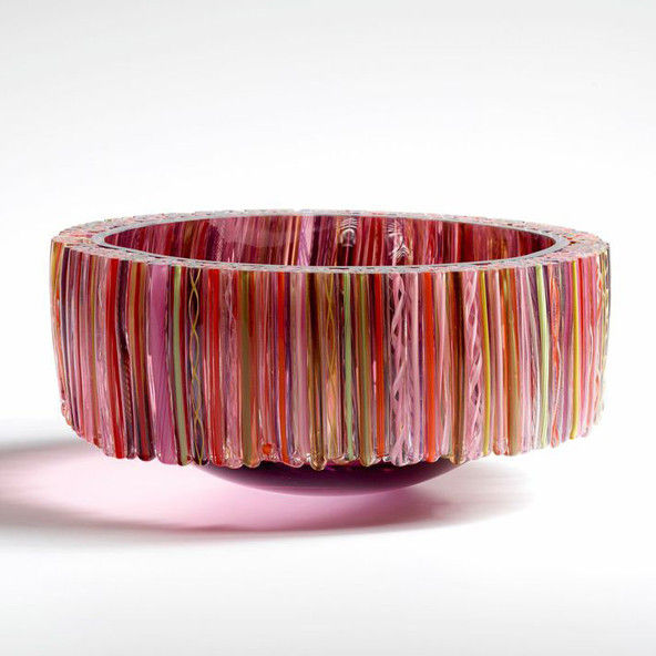 Thread Helio with pink, orange and red