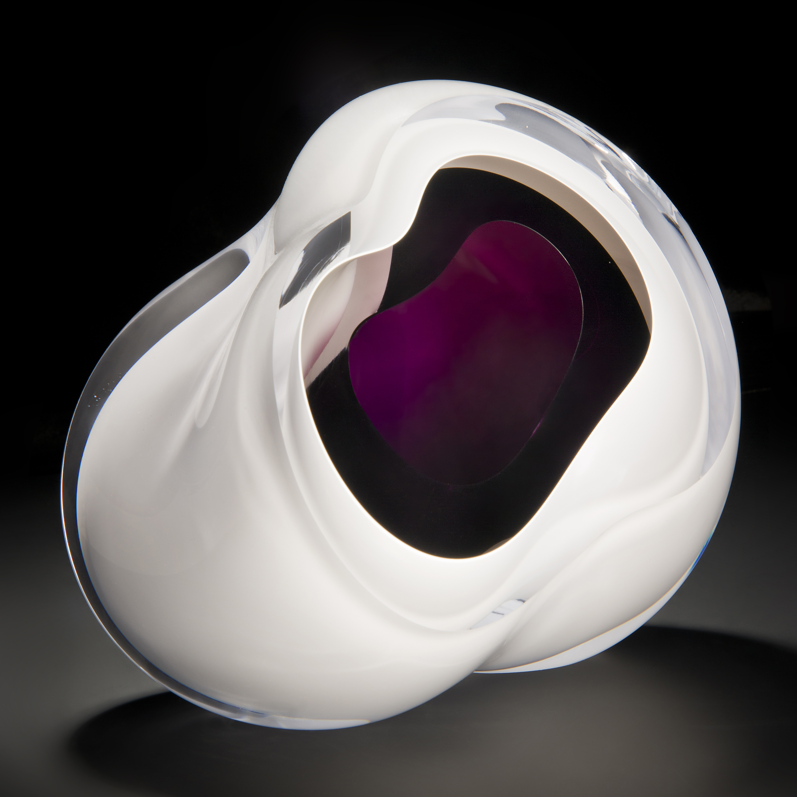 Small Ice Vug in Hyacinth