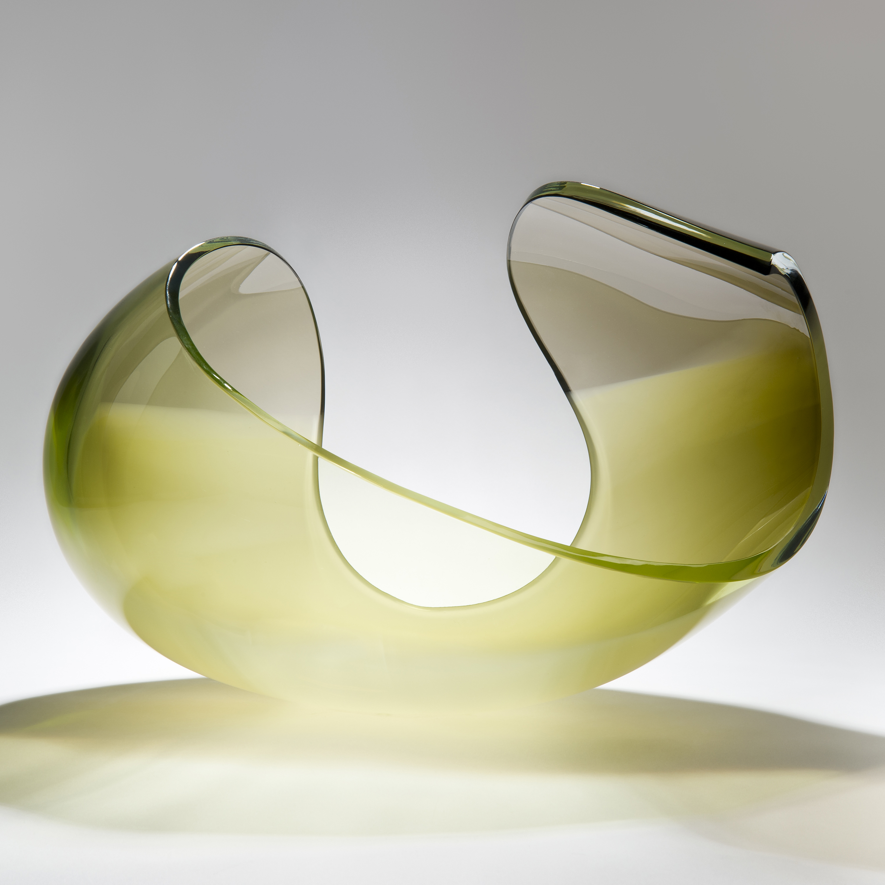 Planet in Soft Green & Brown