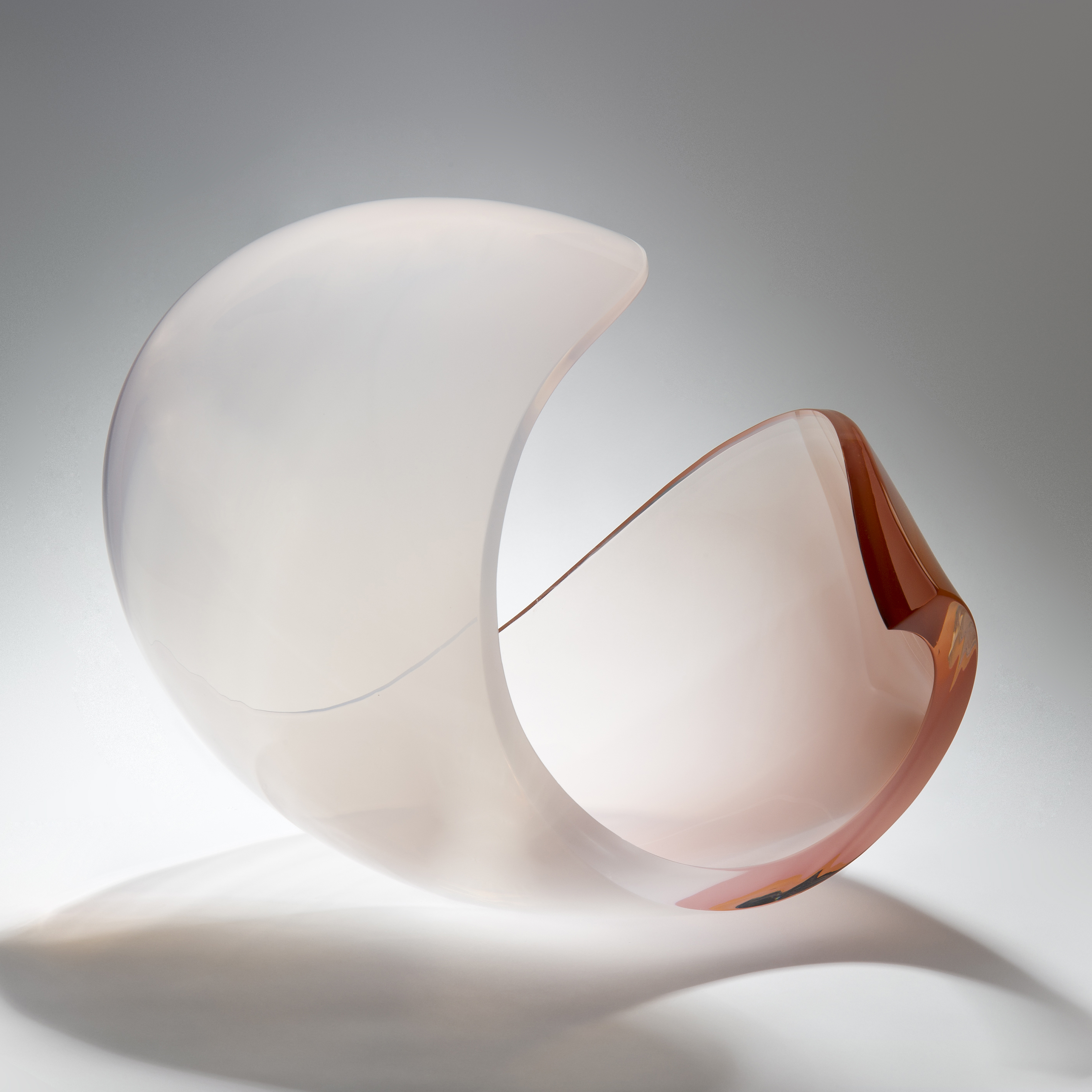 Planet in White & Apricot 