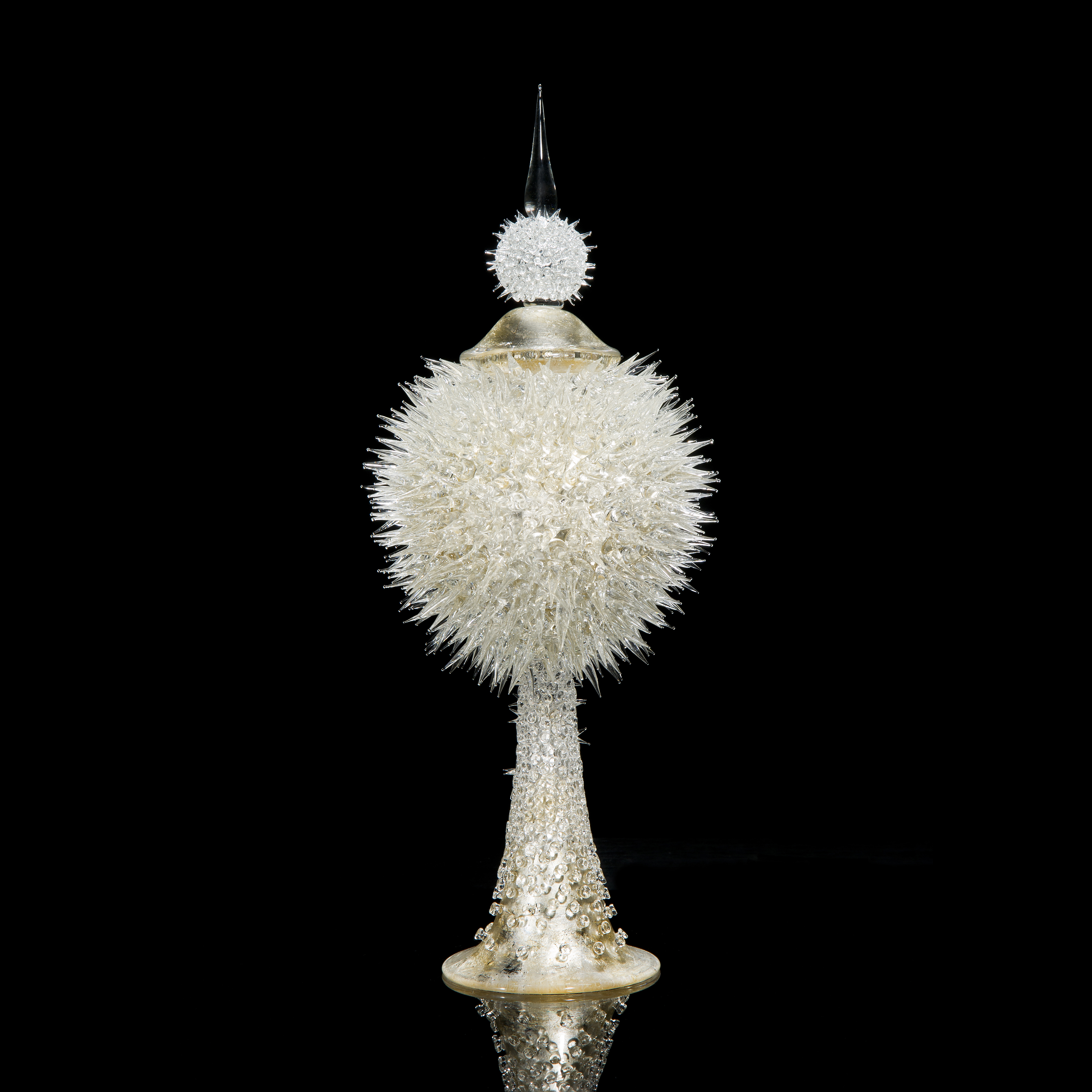 Acanthus Argentum Jar