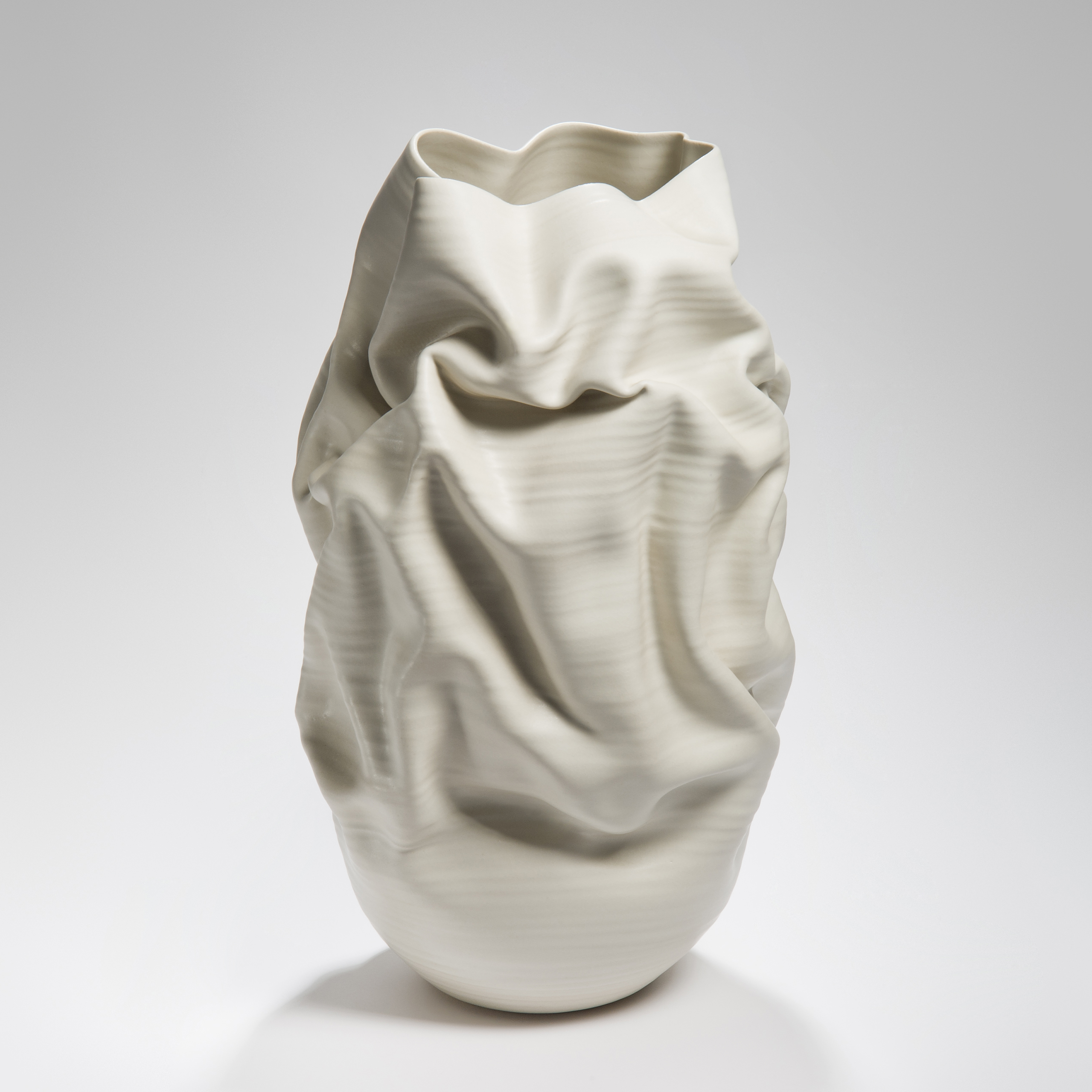 modern clay and stoneware vase art ornament