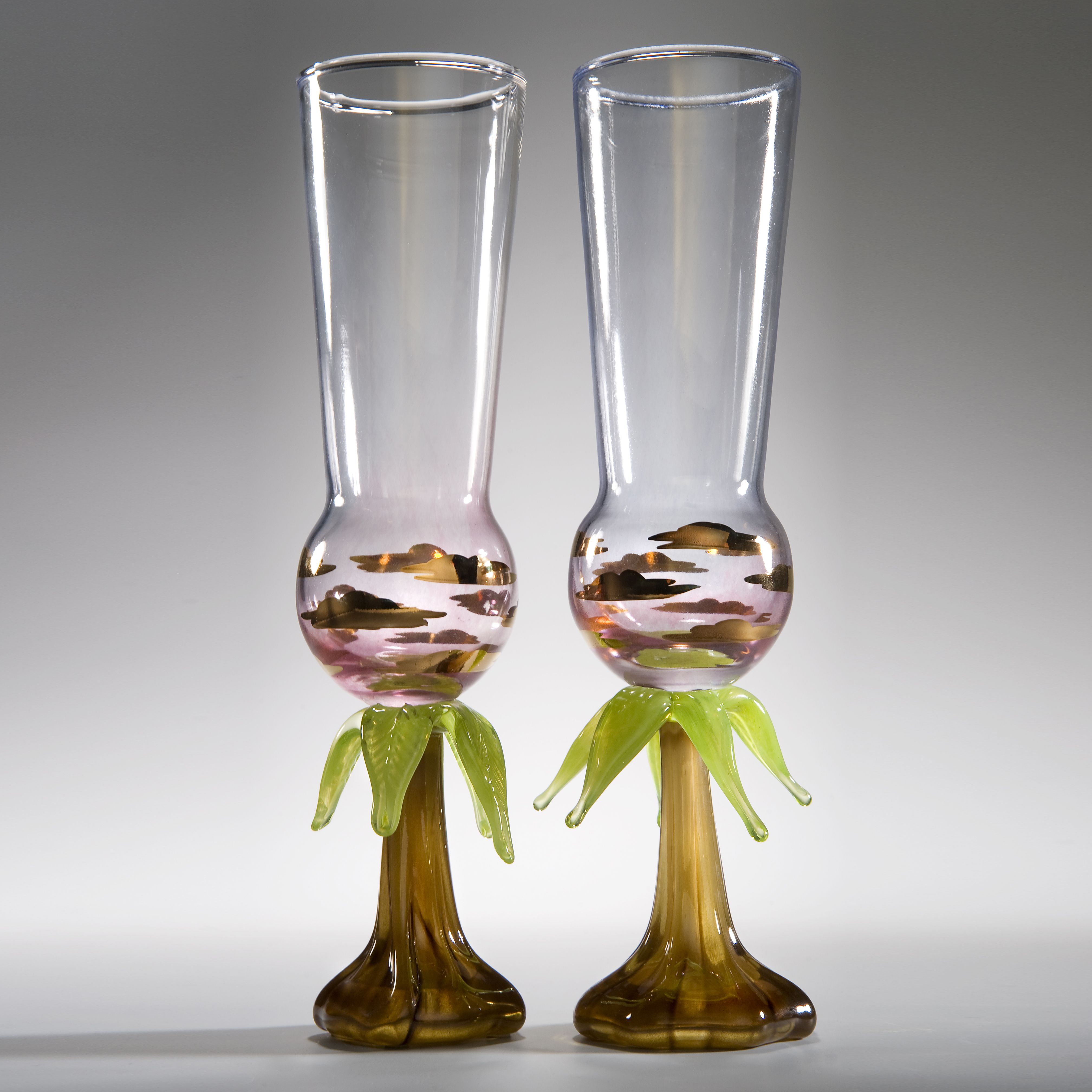 Jungle Champagne Glass