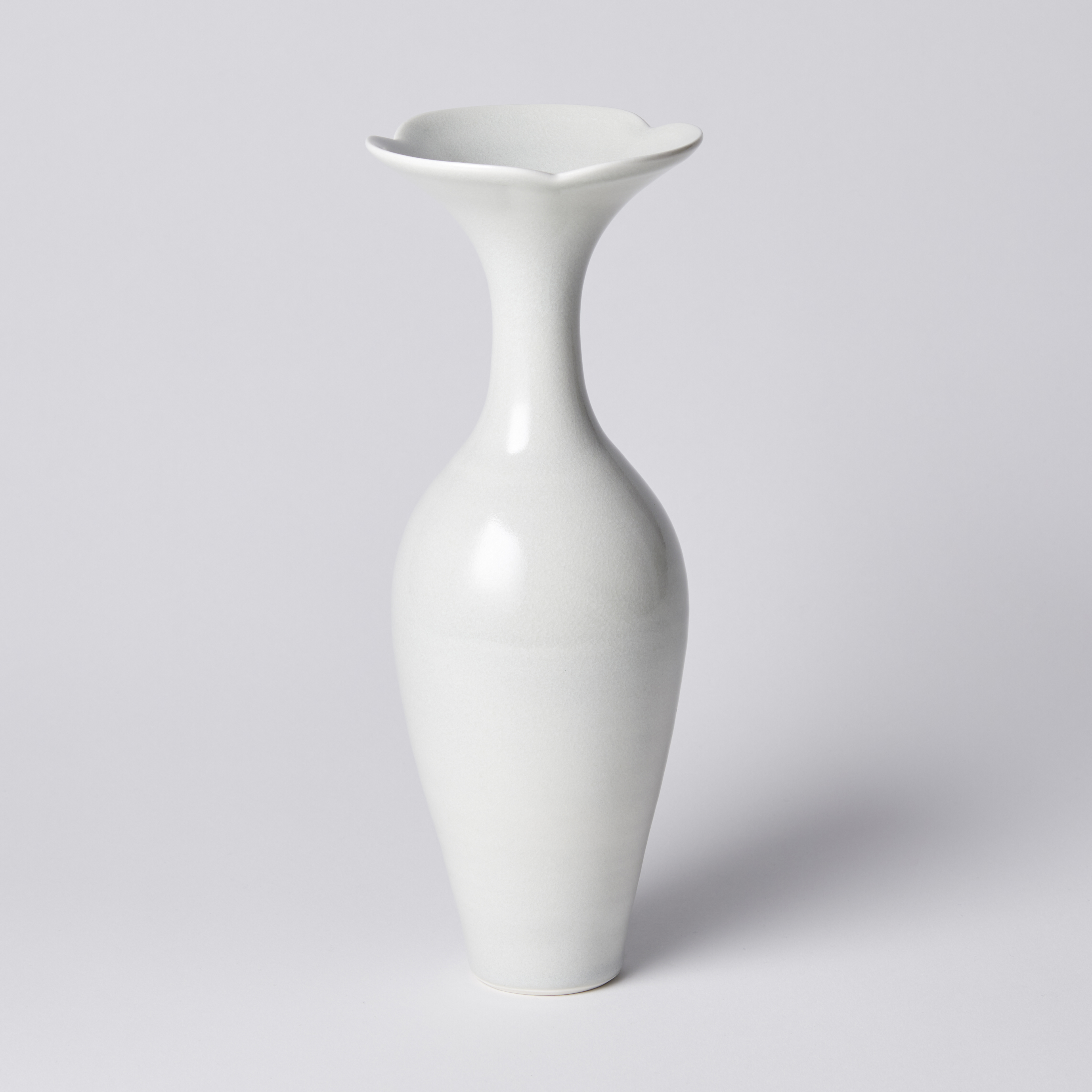 tall thin flower vase sculpture porcelain ceramic chinese style