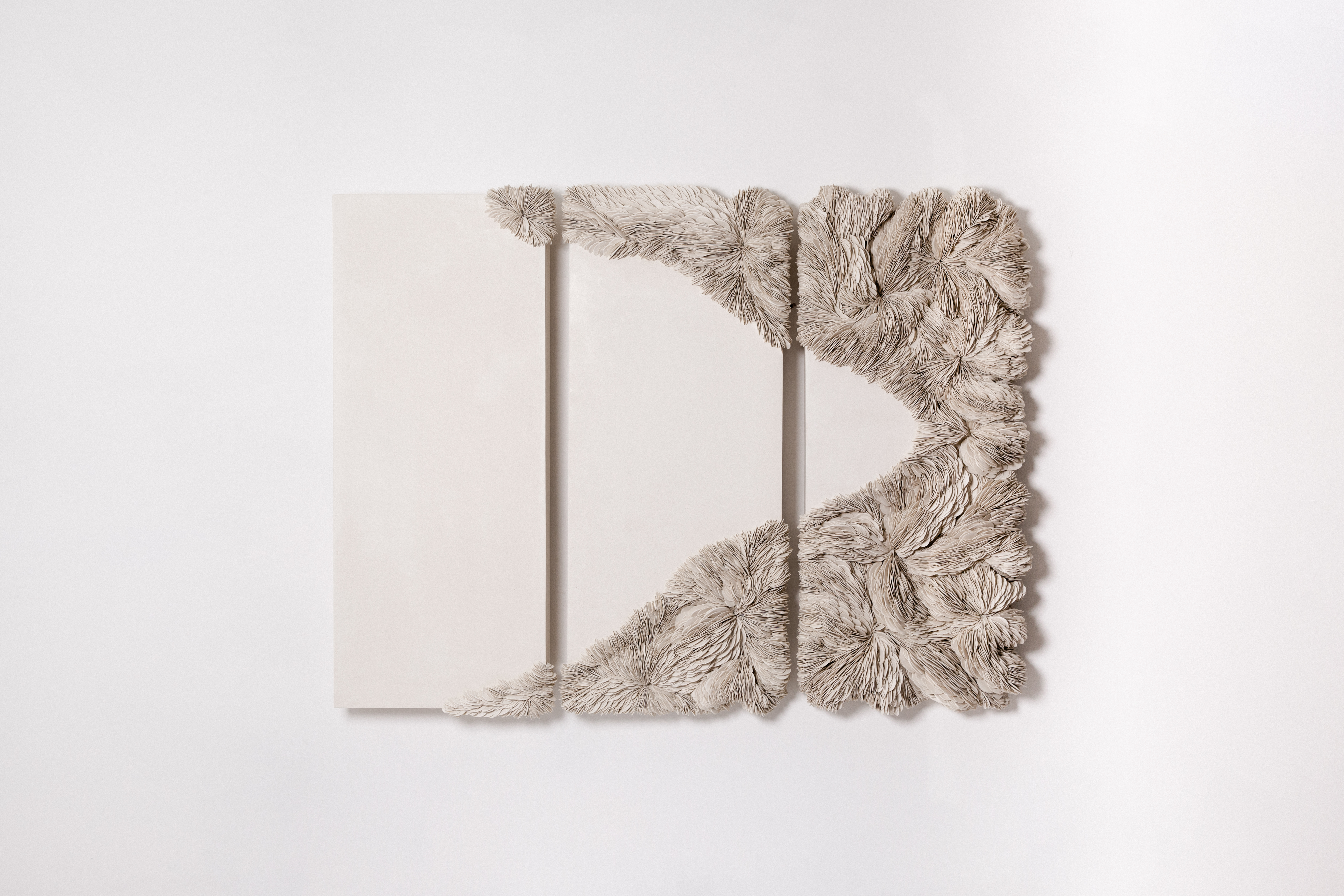 Olivia Walker - Collapsed Triptych in Sand | Vessel