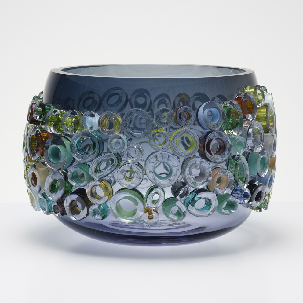 Bowl Shape in Blue