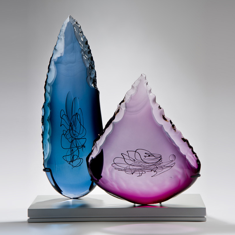 Clovis in Steel and Plum