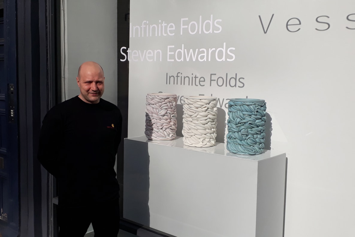 Infinite Folds by Steven Edwards | Solo Exhibition