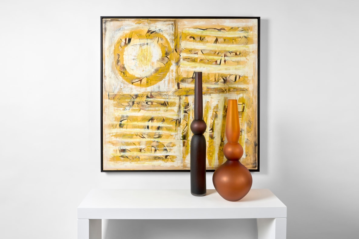 From Brushed to Burnt Pt 1 by Simon Moore | Solo exhibition
