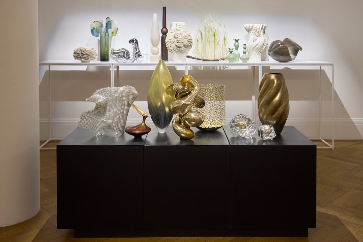 Vessel Vignettes at Crafted: The Fair at Sotheby's for LCW
