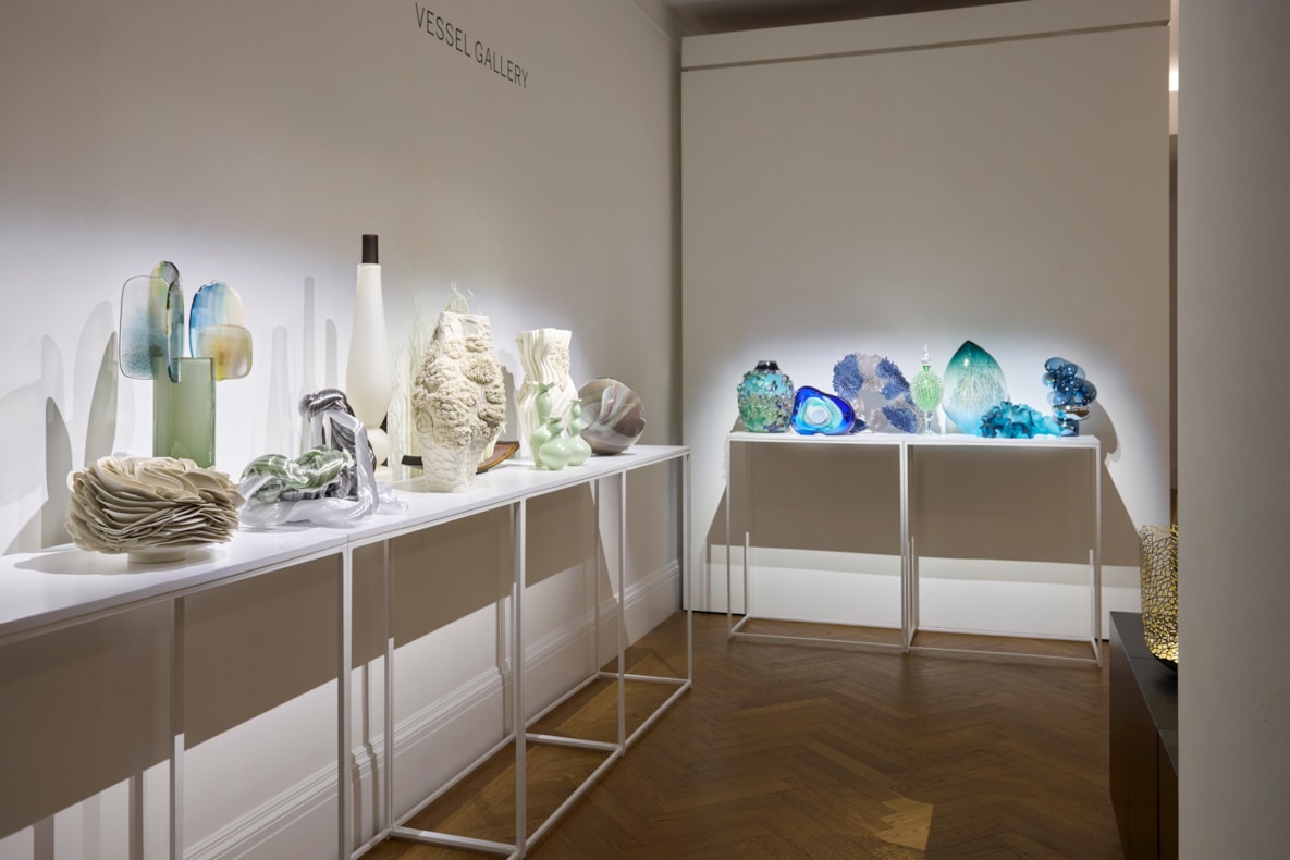 Vessel Vignettes at Crafted: The Fair at Sotheby's for LCW
