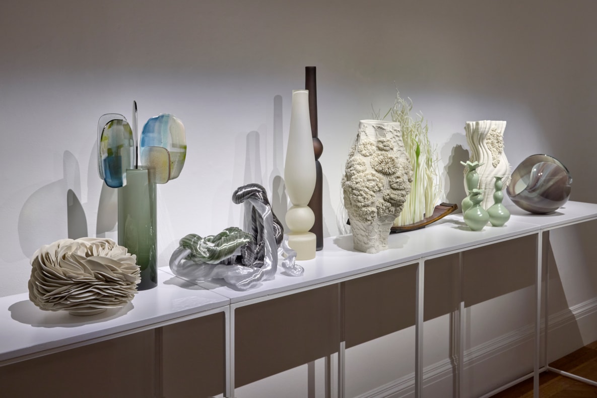 Vessel Vignettes at Crafted: The Fair at Sotheby's for LCW