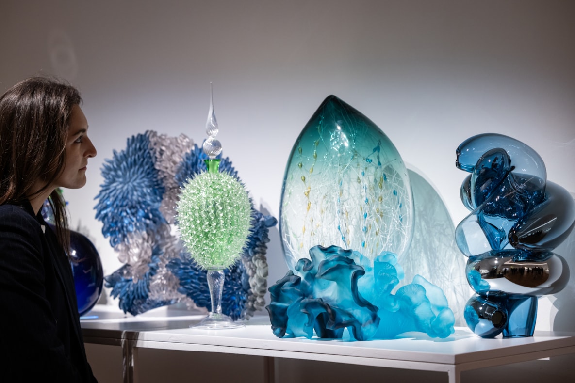 Vessel Vignettes at Crafted: The Fair at Sotheby's for LCW