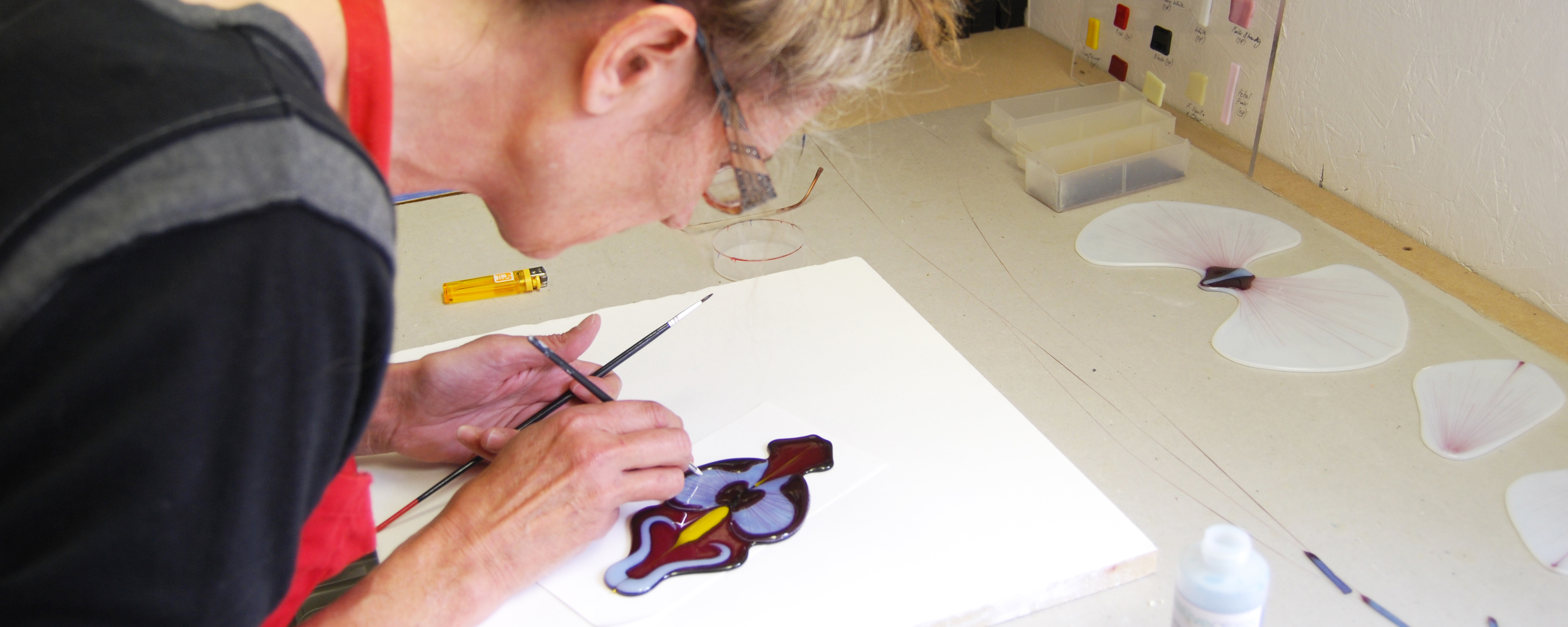 Creating Glass Orchids with Laura Hart