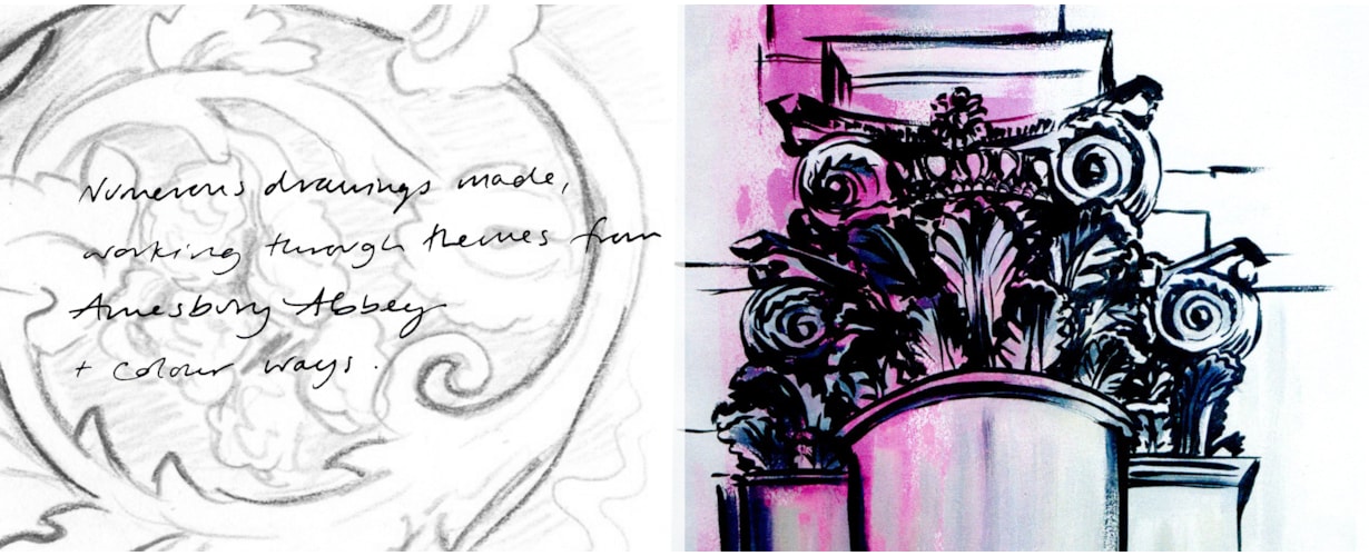 Inspiration for The Colonnade Series by Jo Taylor